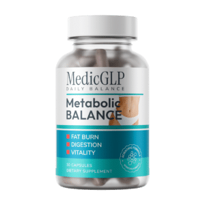 MedicGLP cápsulas, complemento alimenticio, bote de 30 cápsulas
